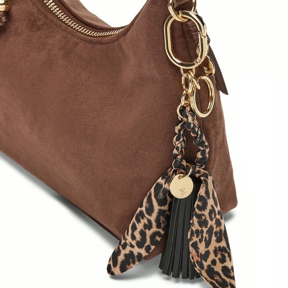 Victoria’s Secret Silk Tie Tassel Bag Charm Keychain - Picture 3 of 3